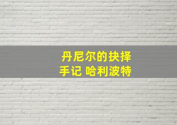 丹尼尔的抉择手记 哈利波特